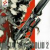 Framsidan till tv spelet Metal gear 2: Sons of Liberty på Sony Playstation 2 (PS2) i europeisk PAL utgåva