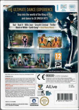 Alternative view of Michael Jackson the Experience - Begagnat Nintendo Wii spel