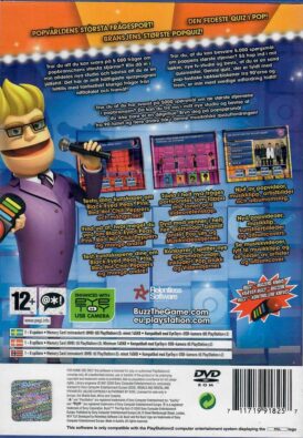 Alternative view of Buzz! The Pop Quiz - Nordisk - Begagnat spel till PS2
