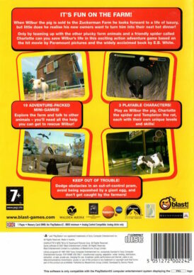 Alternative view of Charlotte´s Web - Begagnat Spel till PS2