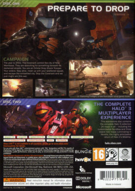 Alternative view of Halo 3 ODST - Begagnat spel till Xbox 360