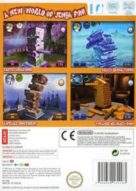 Alternative view of Jenga World Tour - Begagnat Nintendo Wii spel