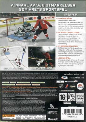 Alternative view of NHL 09 - Nordisk - Begagnat spel till Xbox 360
