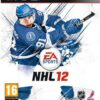 Framsidan av spelboxen till TV-spelet NHL 12 på Playstation 3 (PS3) i europeisk PAL utgåva