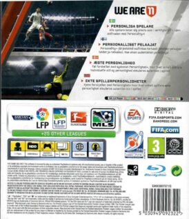 Alternative view of Fifa 11 - Nordisk - Begagnat spel till Playstation 3