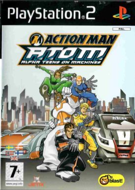 Action man A.T.O.M: Alpha teens on Machines - Nordisk - Begagnat Spel till PS2