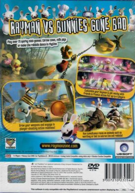 Alternative view of Rayman: Raving Rabbids - Playstation 2