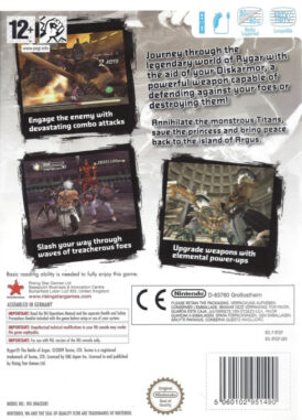 Alternative view of Rygar: The Battle Of Argus - Nintendo Wii