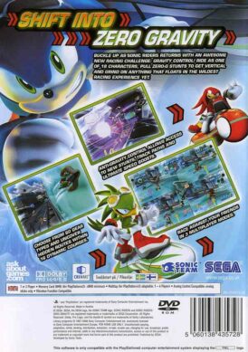 Alternative view of Sonic Riders: Zero Gravity - Playstation 2