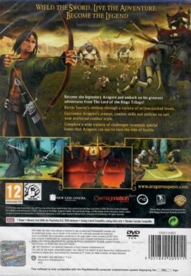 Alternative view of The Lord of the Rings: Aragorn´s Quest - Playstation 2
