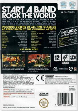 Alternative view of Rock Band - Begagnat Wii spel