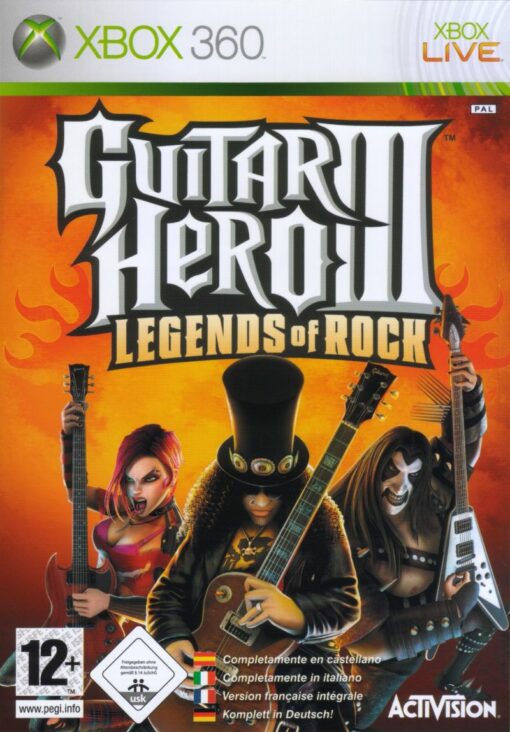 Guitar Hero III: Legends of Rock - Microsoft Xbox 360