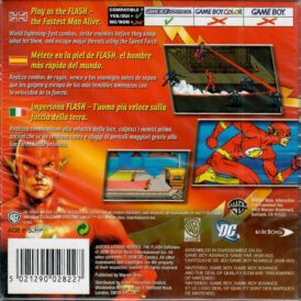 Alternative view of Justice leauge heroes: The Flash - Game Boy Advance