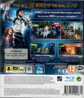 Alternative view of Michael Jackson the experience - Playstation 3