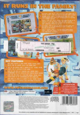 Alternative view of Pipe Mania - Playstation 2