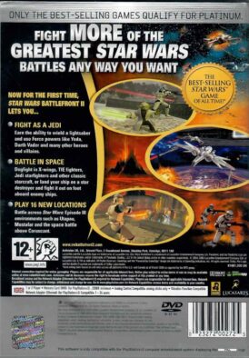 Alternative view of Star Wars: Battlefront II - Platinum - Begagnat Spel till PS2