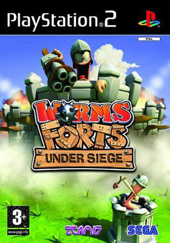 Worms: Forts Under siege - Sony Playstation 2 - PS2