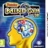 Framsidan av spelboxen till tv-spelet Puzzler: Mind Gym 3D på Nintendo 3DS i europeisk PAL utgåva