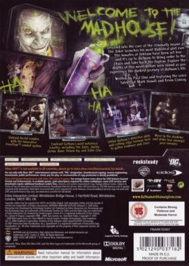 Alternative view of Batman: Arkham Asylum - Begagnat spel till Xbox 360