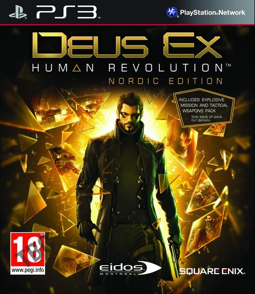 Deus Ex: Human revolution - Nordic Edition - Begagnat spel till PS3 ...