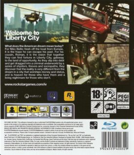 Alternative view of Grand Theft Auto IV - Begagnat spel till Playstation 3