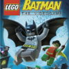 Framsidan av spelboxen till tv-spelet Lego Batman: The Videogame till Sony Playstation - PS2 i europeisk PAL utgåva