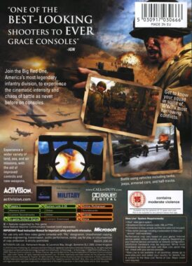 Alternative view of Call of Duty 2: Big Red One - Begagnat spel till Xbox