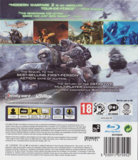 Alternative view of Call of Duty: Modern Warfare 2 - Begagnat spel till Playstation 3