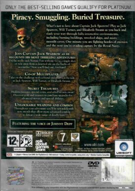 Alternative view of Pirates of the Caribbean: The Legend of Jack Sparrow - Platinum - Begagnat Spel till PS2