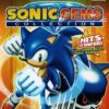 Framsidan av spelboxen till tv spelet Sonic gems collection på playstation 2 (ps2) i europeisk PAL utgåva