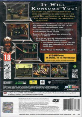 Alternative view of Mortal Kombat: Deception - Playstation 2