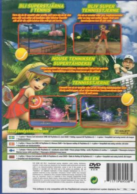 Alternative view of Everybodys Tennis - Begagnat Playstation 2 spel