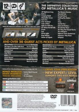 Guitar Hero Metallica - Sony Playstation 2 - PS2 bak