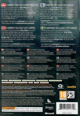 Alan Wake - Nordisk - Begagnat spel till Xbox 360 - Bild 3