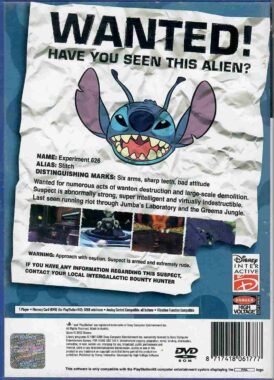 Alternative view of Disney's Stitch: Experiment 626 - Begagnat PS2 spel