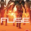 Framsidan av spelboxen till tv-spelet Fuse på Microsoft Xbox 360 i europeisk PAL utgåva