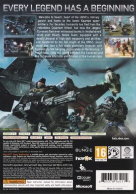 Alternative view of Halo: Reach - Begagnat spel till Xbox 360