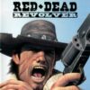 framsidan av spelboxen till tv-spelet red dead revolver till ps2 i europeisk pal utgåva