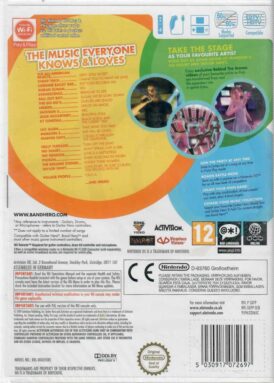 Alternative view of Band Hero - Nordisk - Nintendo Wii