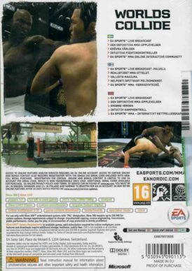 Alternative view of MMA - Nordisk - Xbox 360