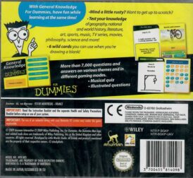 Alternative view of General Knowledge for Dummies - Nintendo DS
