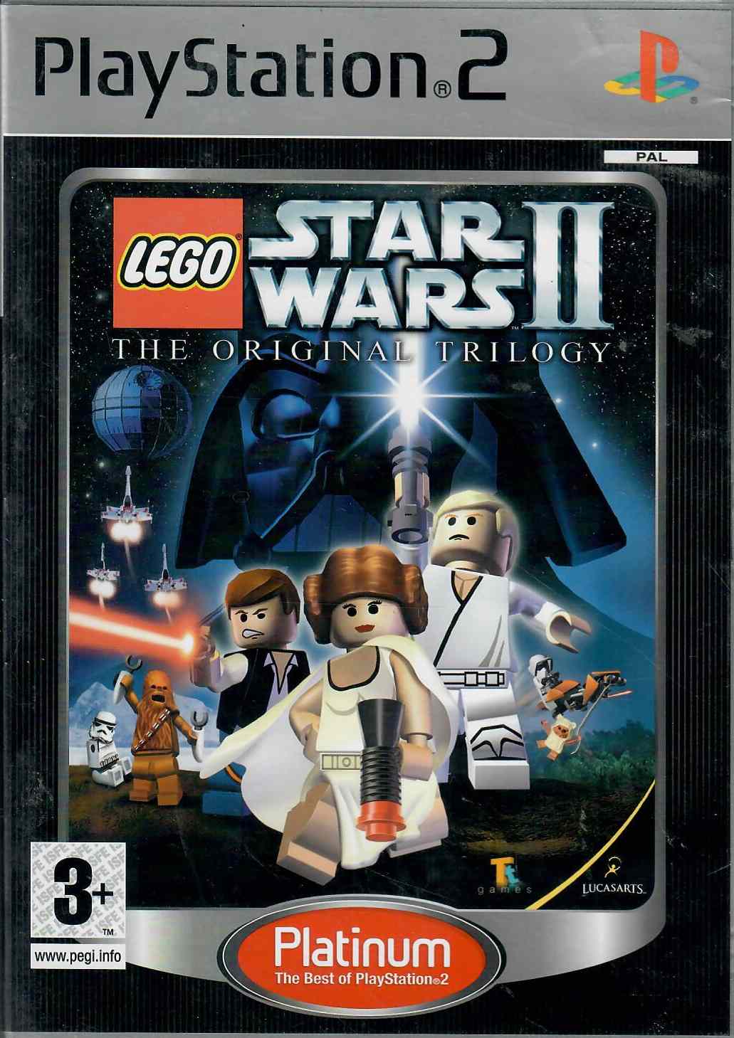 LEGO Star Wars II: The original trilogy - Platinum - Begagnat Spel till PS2