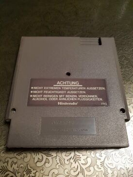 Alternative view of Mach Rider - FRG - PAL - NES