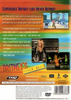 Alternative view of Britney's Dance Beat - Begagnat spel till Playstation 2