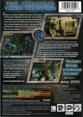 Alternative view of Star Wars: Republic Commando - Begagnat spel till Xbox