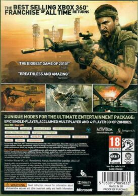 Alternative view of Call of Duty: Black Ops - Begagnat spel till Xbox 360