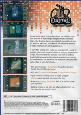 Alternative view of Detonator - Playstation 2