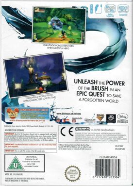 Alternative view of Disney Epic Mickey - Begagnat Nintendo Wii spel