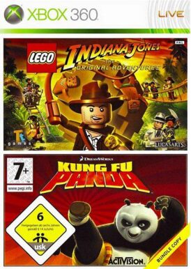 Lego Indiana Jones/Kung Fu Panda Double Pack - Begagnat spel till Xbox 360