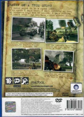 Alternative view of Brothers in arms: Road To Hill 30 - Begagnat Spel till PS2